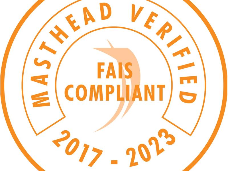 MASTHEAD FAIS COMPLIANT SEAL FOR 2023