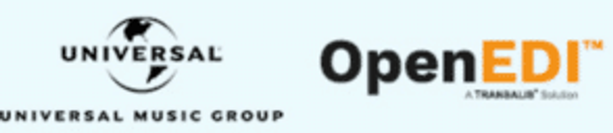 Universal Music Group logo with OpenEDI