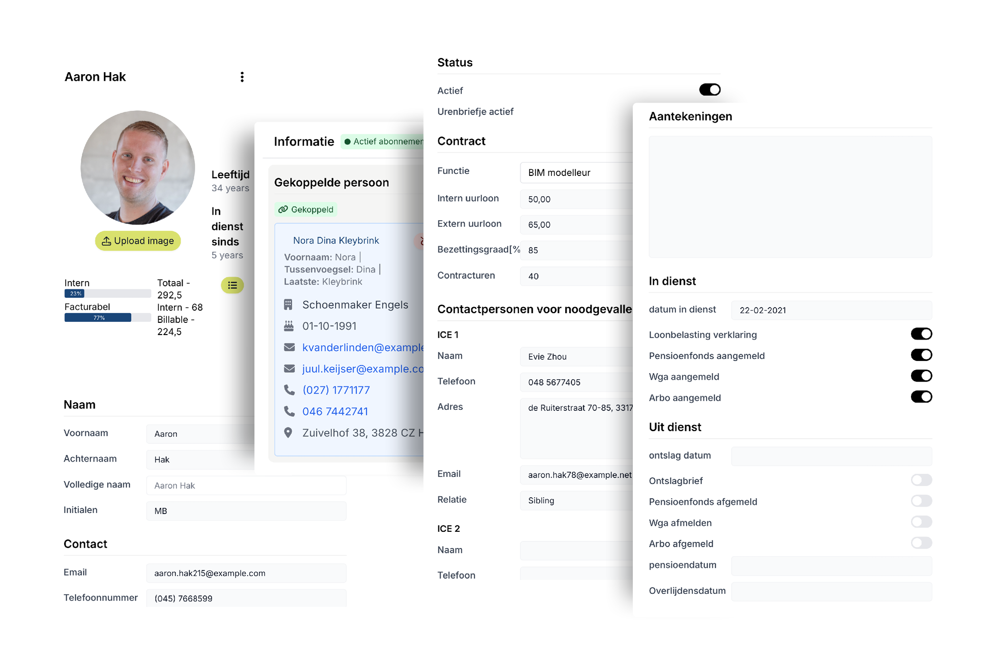 Functie en arbeidsovereenkomst binnen organisatiemanagement van Buddy