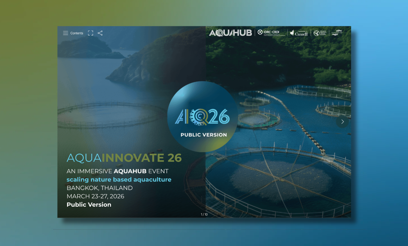 AQUAINNOVATE26 REPORT