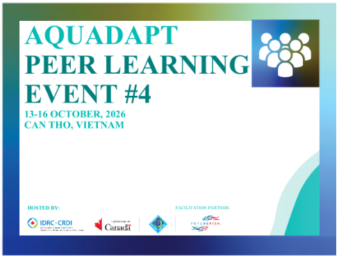 AQUADAPT Peer Learning Event #4
