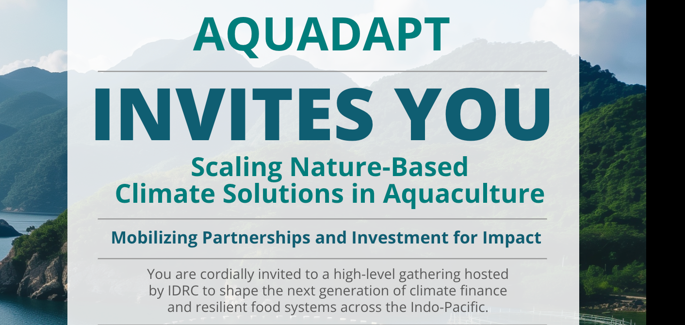 Scaling Nature-Based Climate Solutions in Aquaculture banner