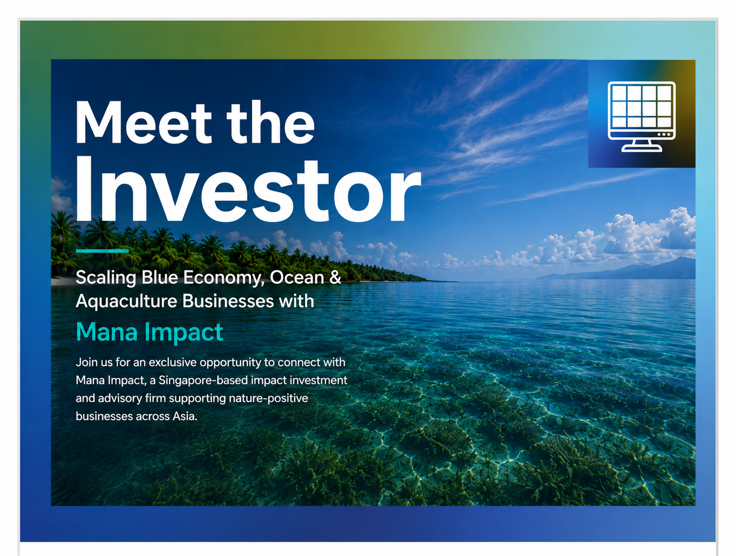 Meet the Investor: Mana Impact