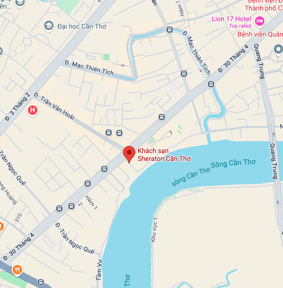 Can Tho, Vietnam map