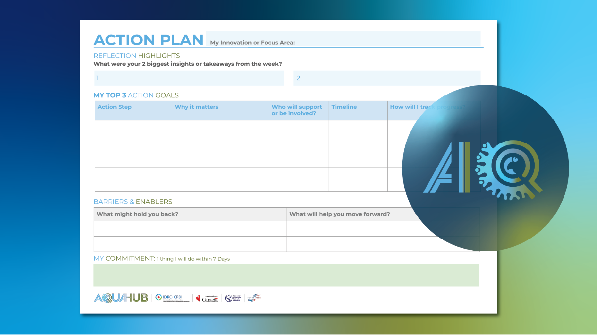 AQUAINNOVATE Action Plan