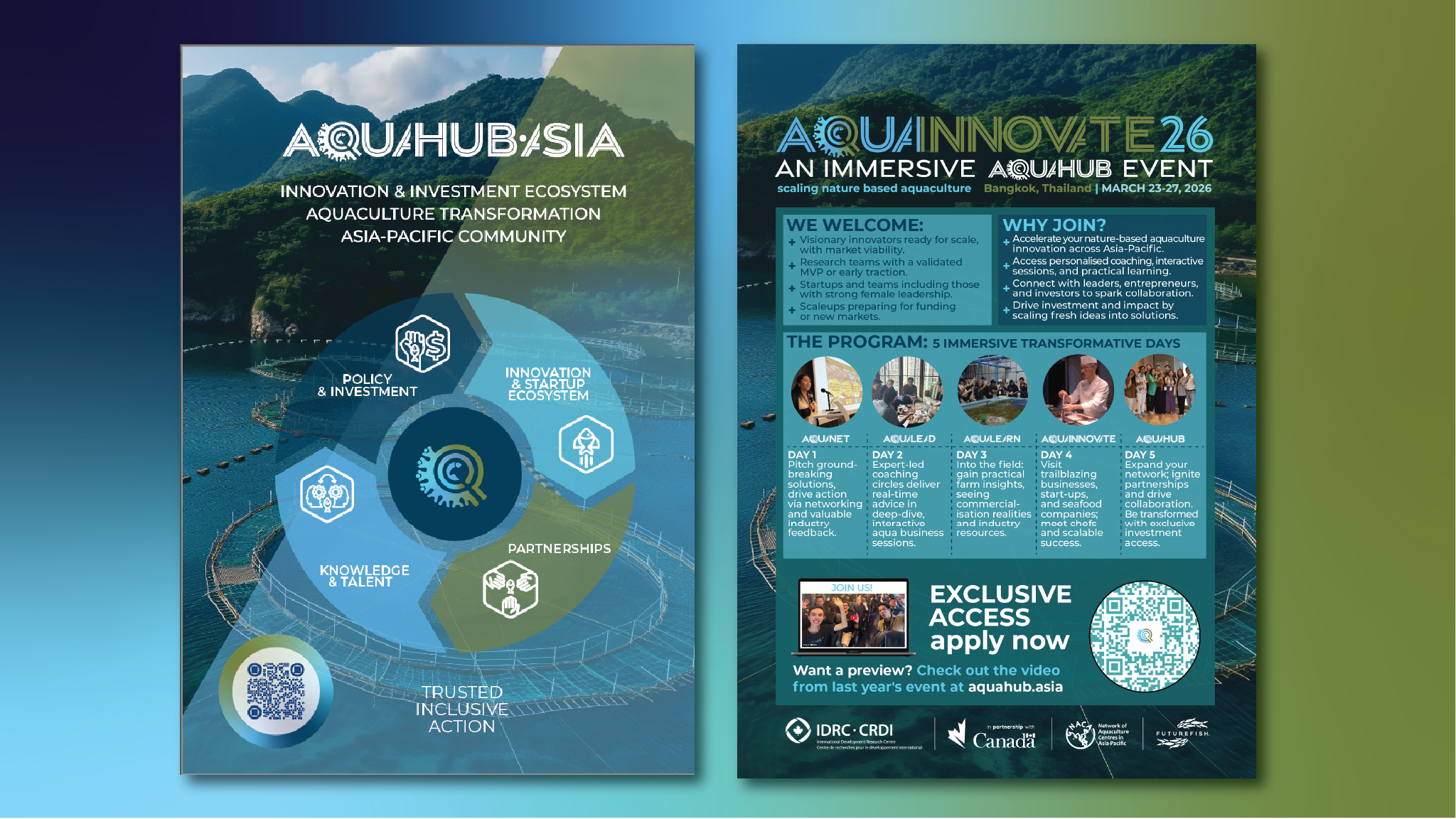 AQUAHUB|INNOVATE 26 Flyer