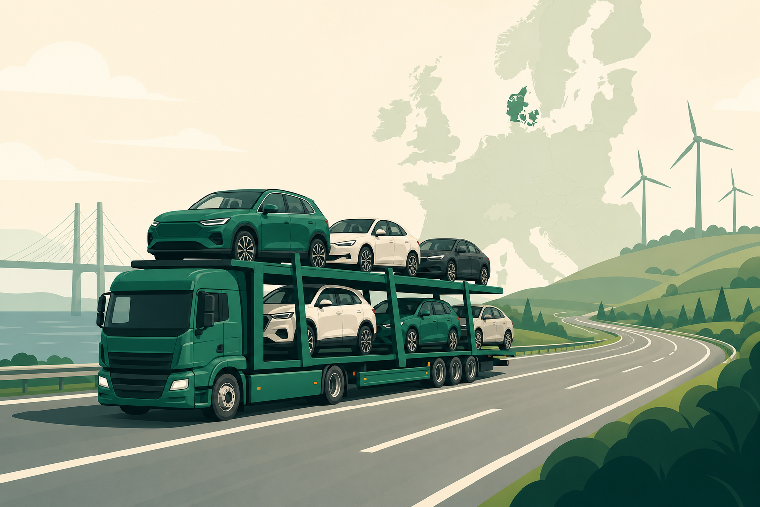 2. Autotransport (traditionel biltransport) - bilimportguide fra Selvimport