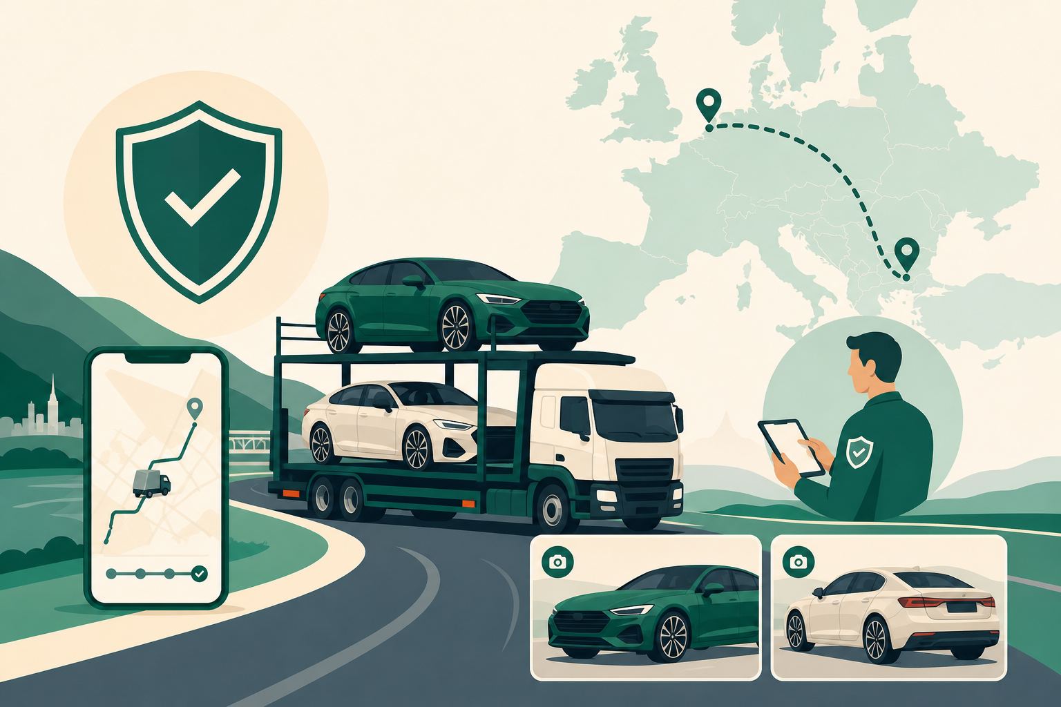 3. Anbefalet løsning: Book transport via Selvimport.dk - bilimportguide fra Selvimport