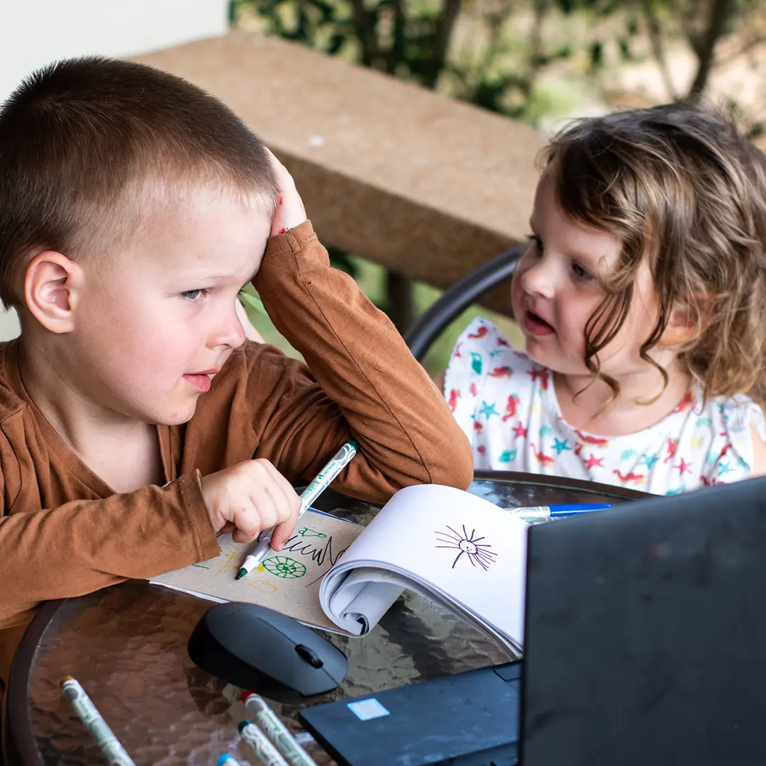 Teaching Multiple Young Children at the Same Time