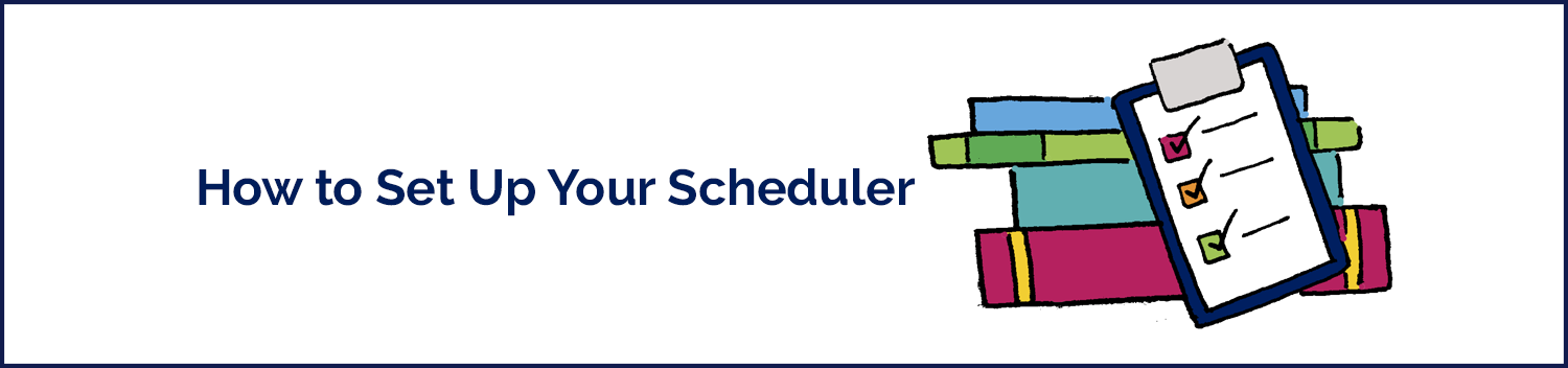 How to Set Up Your Timberdoodle Schedule