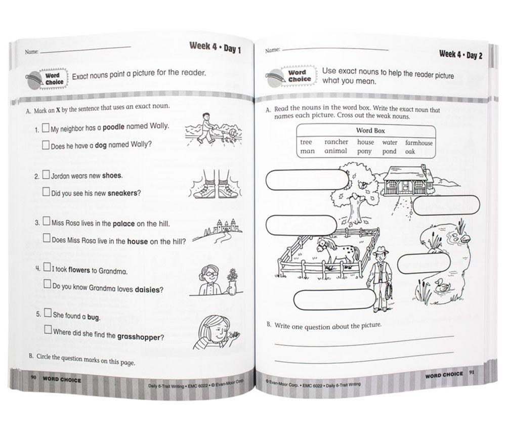 Daily 6-Trait Writing Grade 2