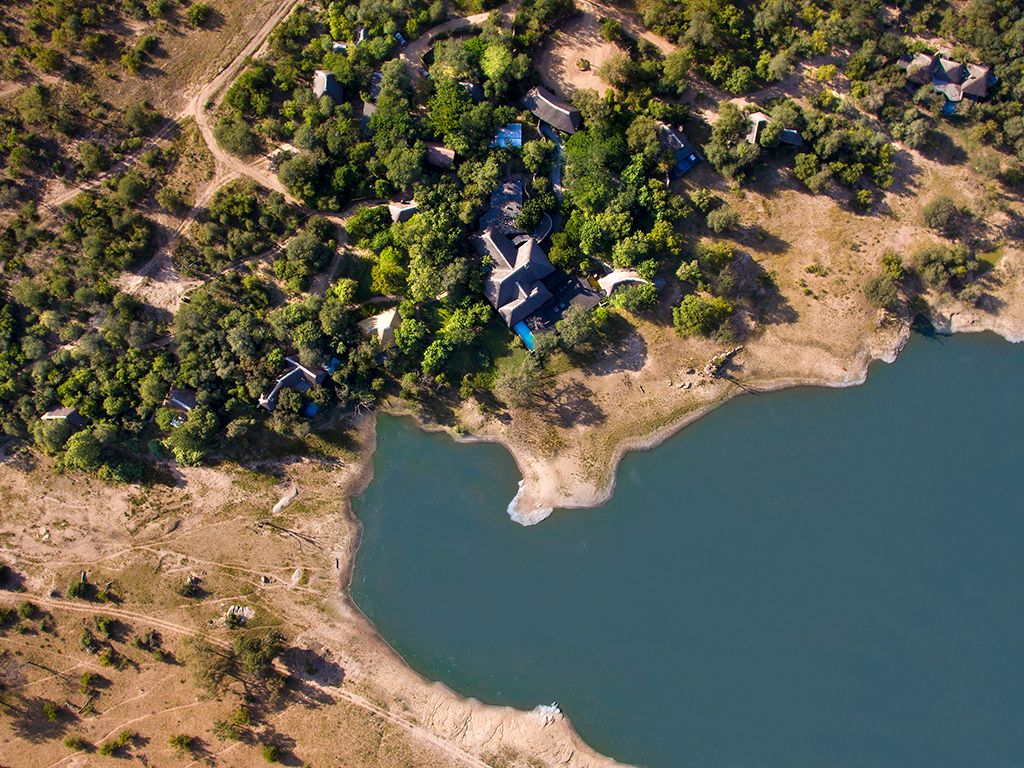 Aerial View of Chitwa Chitwa Lodge