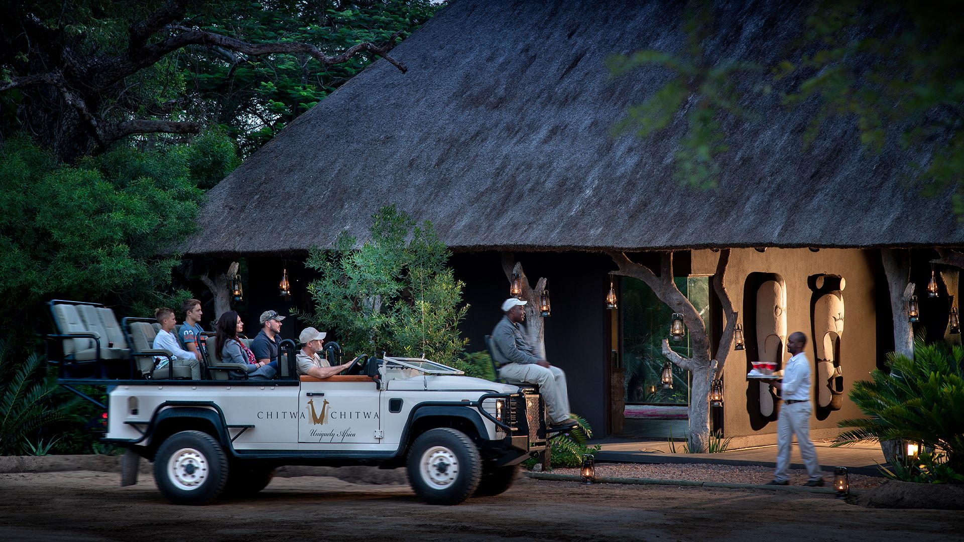 Chitwa Chitwa Safari Lodge Arrival