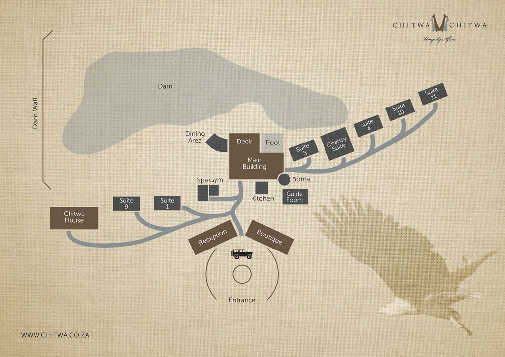 Chitwa Chitwa Lodge Map