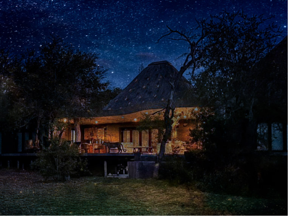 Chitwa Chitwa Lodge Night View
