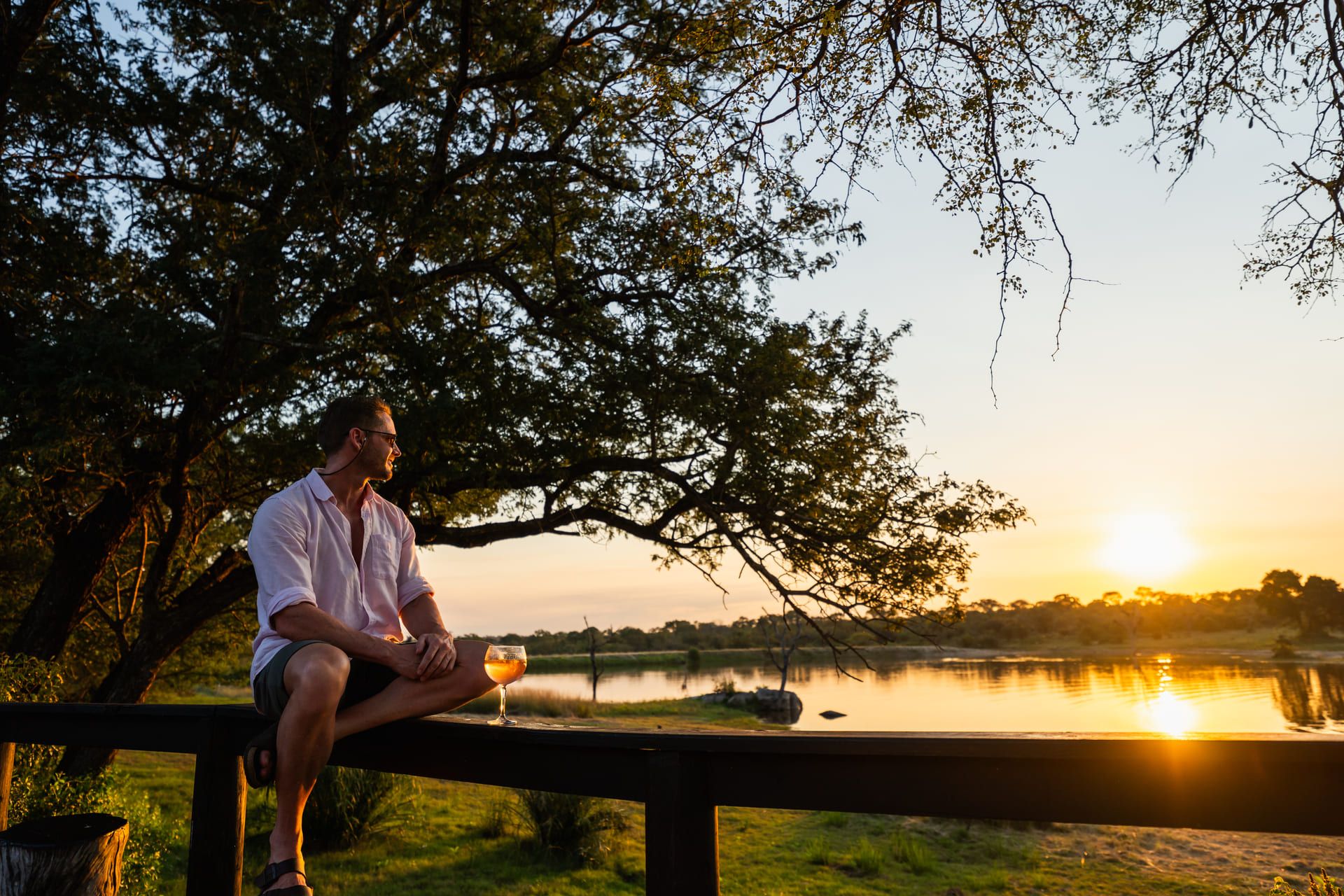 Cheers to a day well spent from the main deck