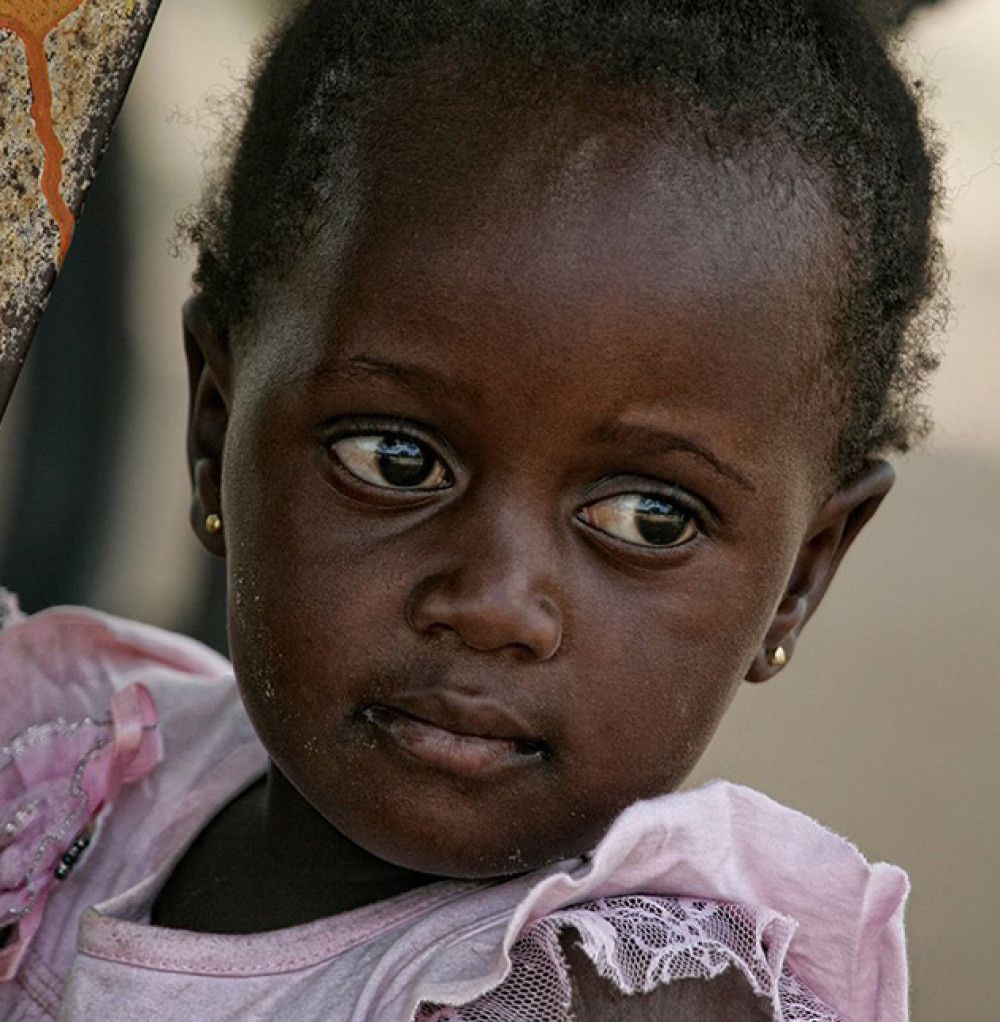 Child Portrait Close-Up