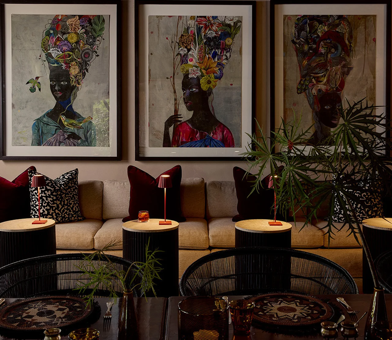 Chitwa Chitwa Lounge Area Art