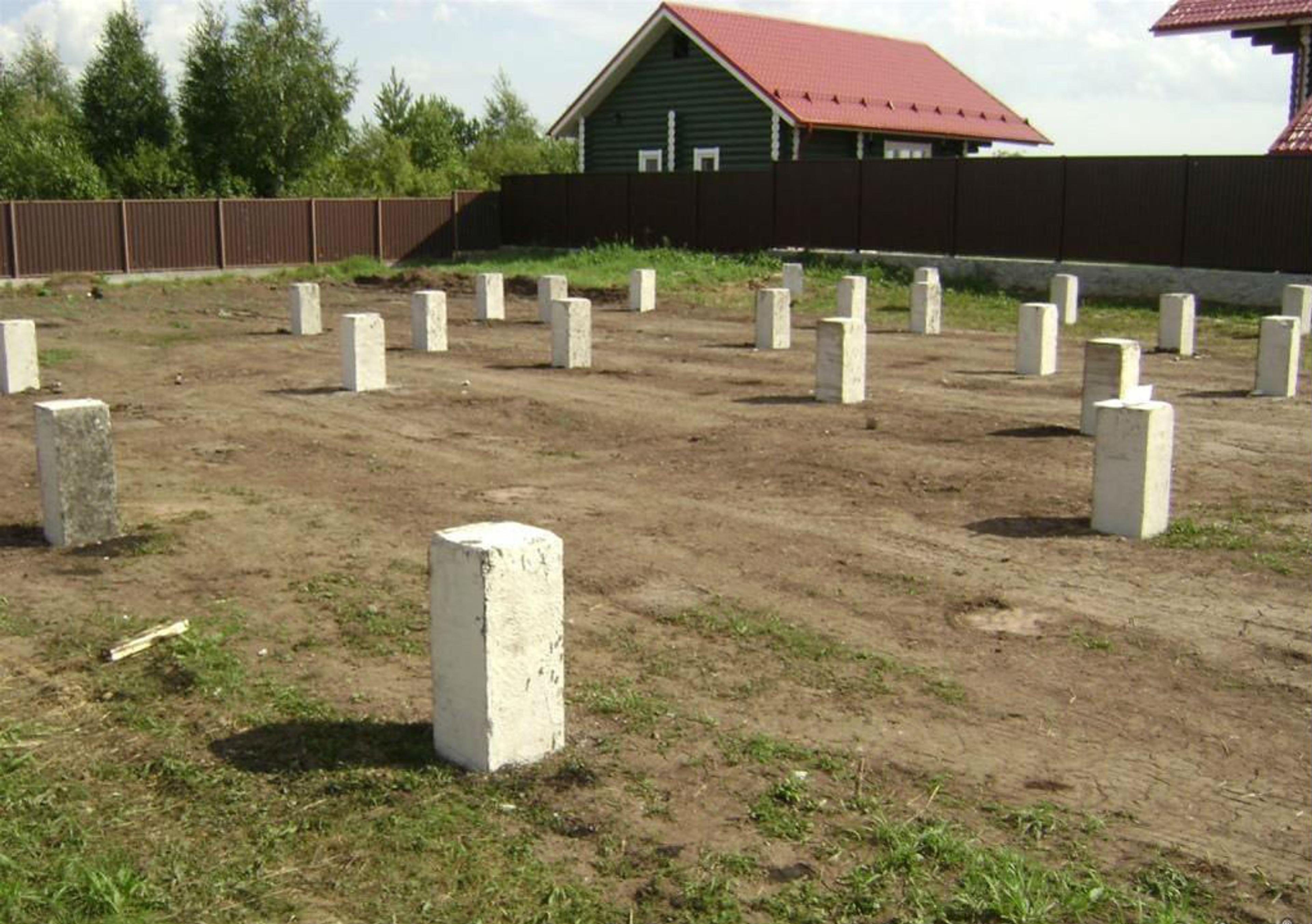 свайное поле