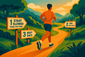 Runner with tips