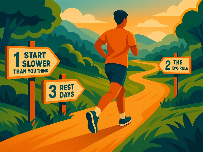 Runner with tips