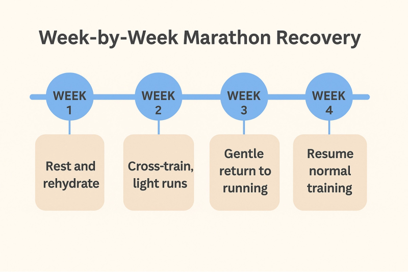 Week-by-Week Marathon Recovery