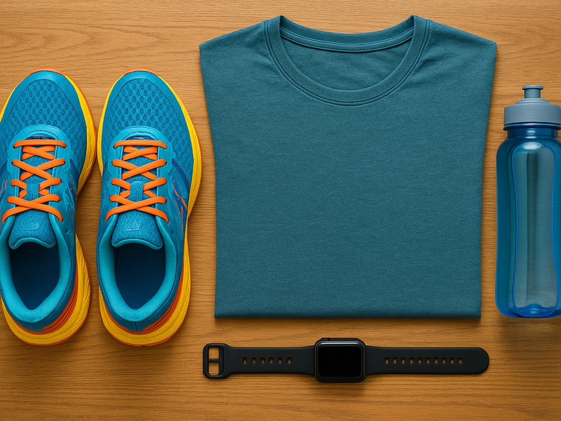 New Runners Flatlay