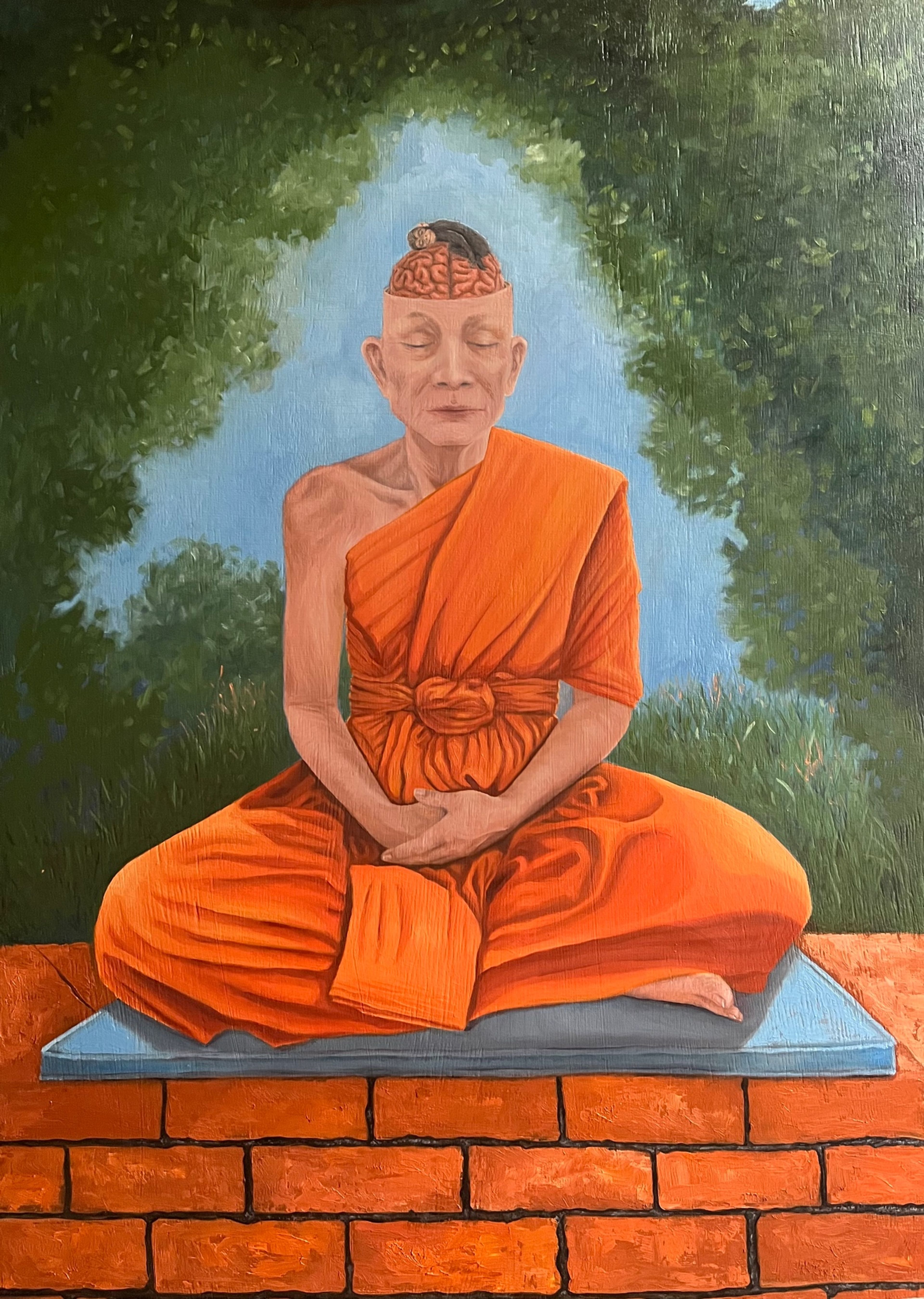 Brain Anatomy of a Monk