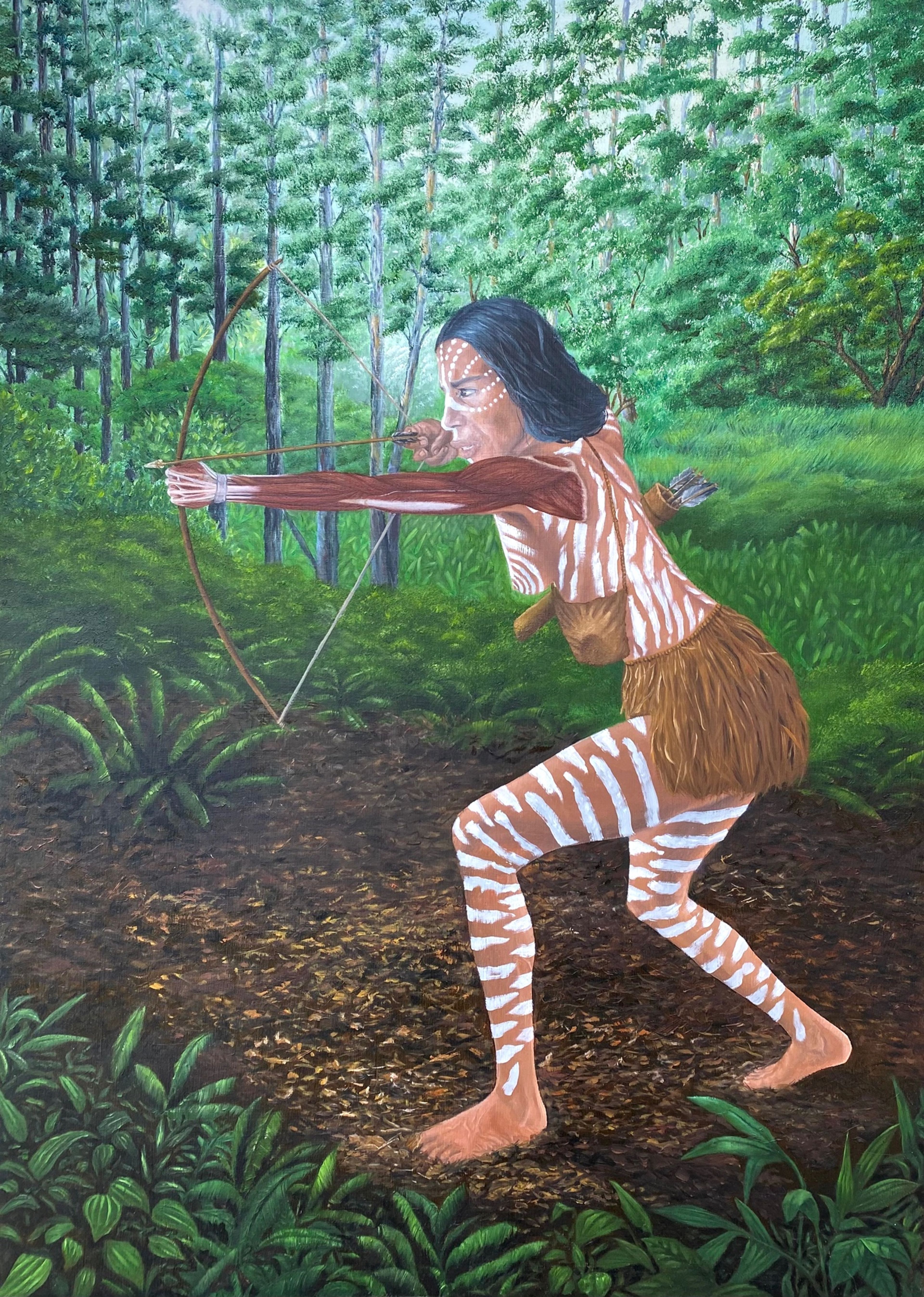 Arm Muscles Anatomy of a Aboriginal Woman