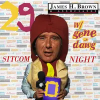 "sitcom night w/ gene dawg #29" - gene principe in hotdog costume