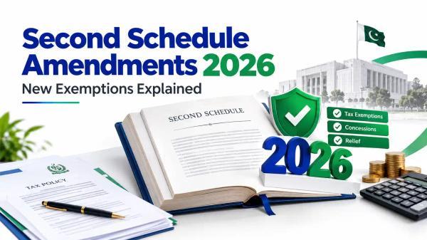 Second Schedule Amendments 2026: New Exemptions Explained