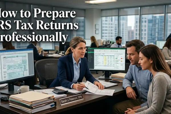 How to Prepare IRS Tax Returns Professionally: A Complete Step-by-Step Guide