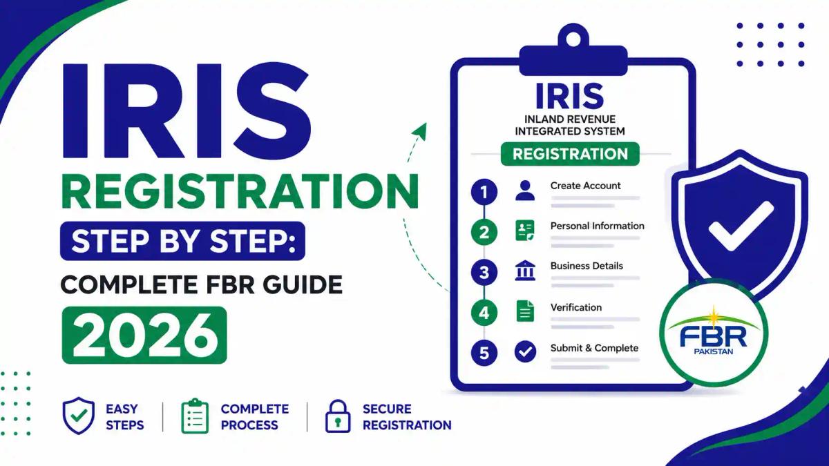 "IRIS Registration Step by Step Complete FBR Guide 2026"