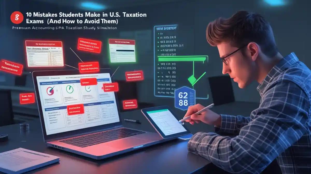 10 Mistakes Students Make in US Taxation Exams (And How to Avoid Them)