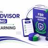 Professional Tax Advisor Training – FBR Learning Guide with tax book, calculator, checklist, financial charts, and corporate tax education concept on a white background.