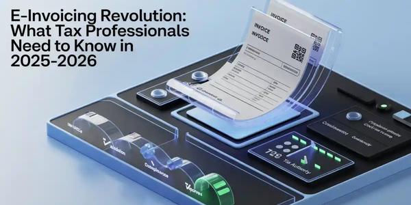 E-Invoicing Revolution: What Tax Professionals Need to Know in 2025–2026