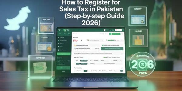 How to Register for Sales Tax in Pakistan (Step-by-Step Guide 2026)
