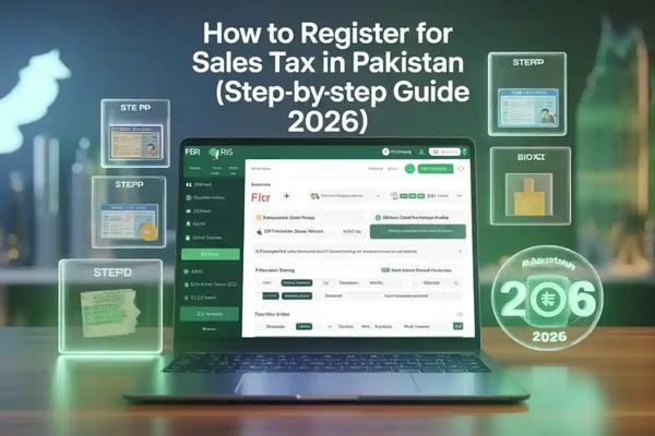 How to Register for Sales Tax in Pakistan (Step-by-Step Guide 2026)