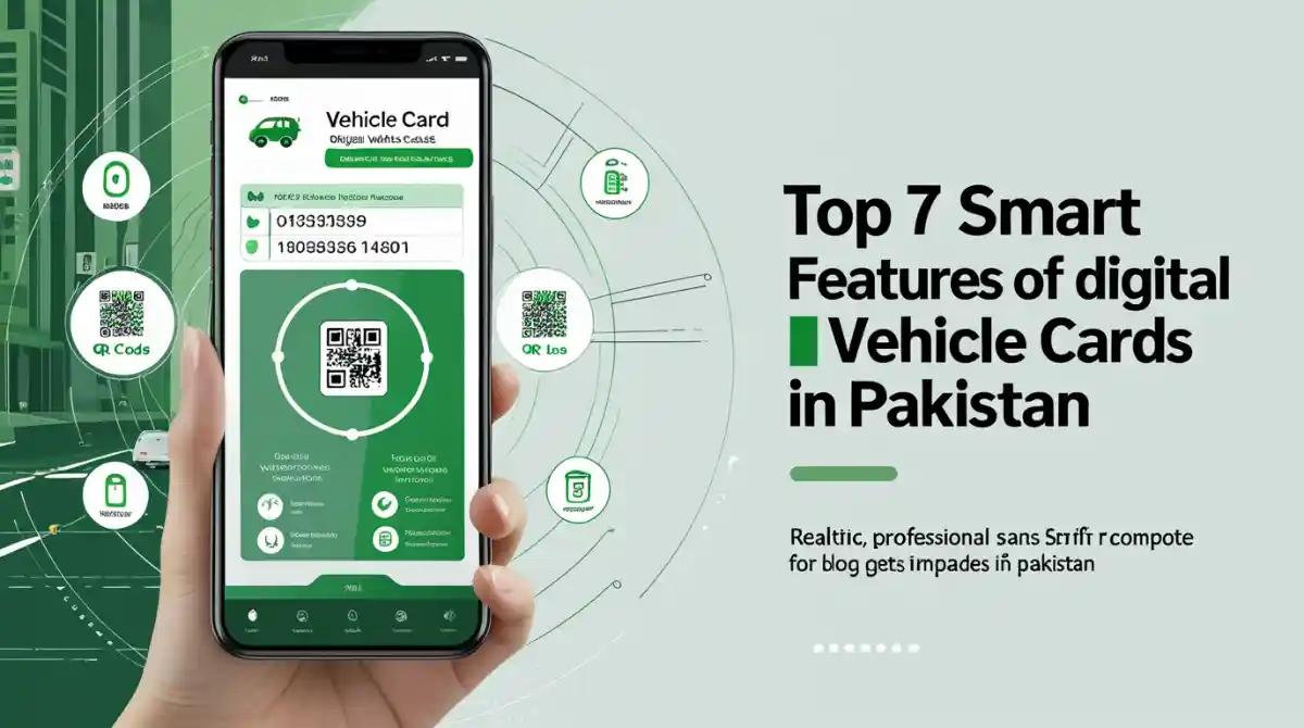Top 7 Smart Features of Digital Vehicle Cards in Pakistan