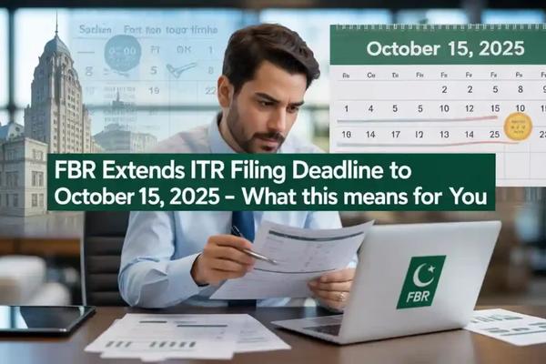 FBR Extends Tax Deadline to October 15, 2025 | Latest Update