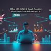 USA, UK, UAE & Saudi Taxation: Which Country's Tax Skills Pay More in 2026?