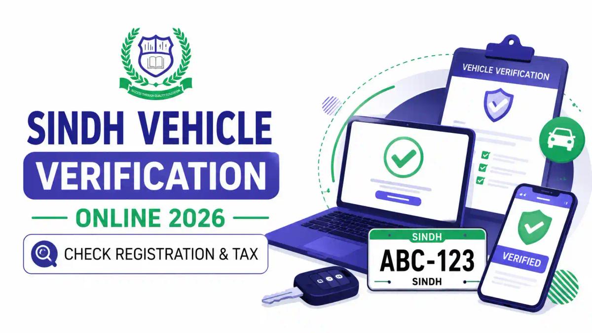 Sindh Vehicle Verification Online 2026