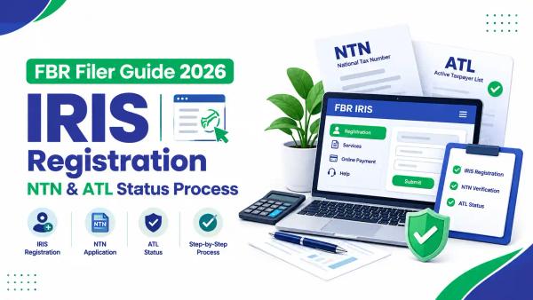 FBR Filer Guide 2026: IRIS Registration, NTN & ATL Status Process