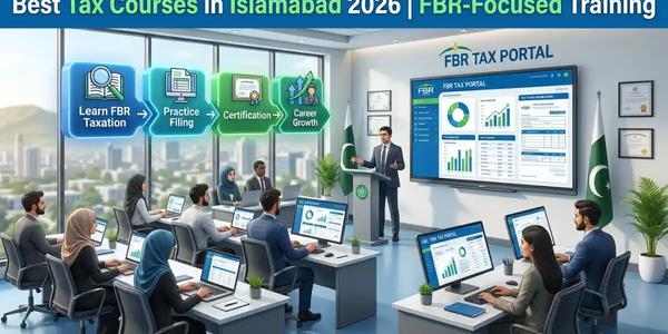 Best Tax Courses in Islamabad 2026 | FBR-Focused Training