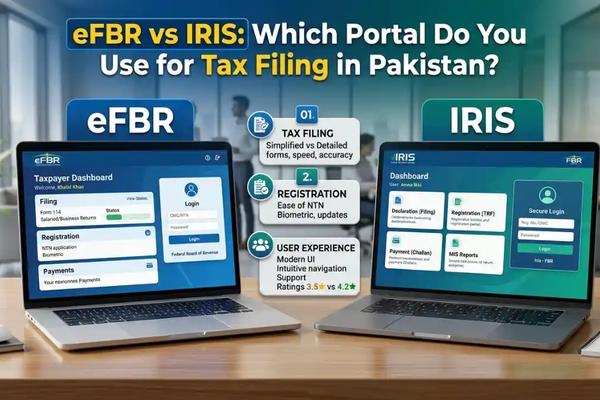 eFBR vs IRIS: Which Portal Do You Use for Tax Filing in Pakistan?