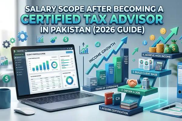 Salary Scope After Becoming a Certified Tax Advisor in Pakistan (2026 Guide)