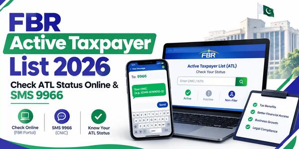 FBR Active Taxpayer List 2026: Check ATL Status Online & SMS 9966
