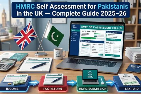 HMRC Self Assessment for Pakistanis in the UK — Complete Guide 2025–26