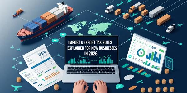 Import & Export Tax Rules Explained for New Businesses in 2026