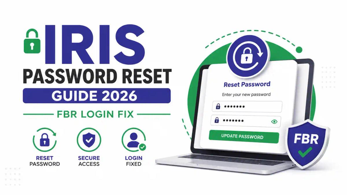 IRIS Password Reset Guide 2026 – FBR Login Fix | FBR IRIS Password Recovery